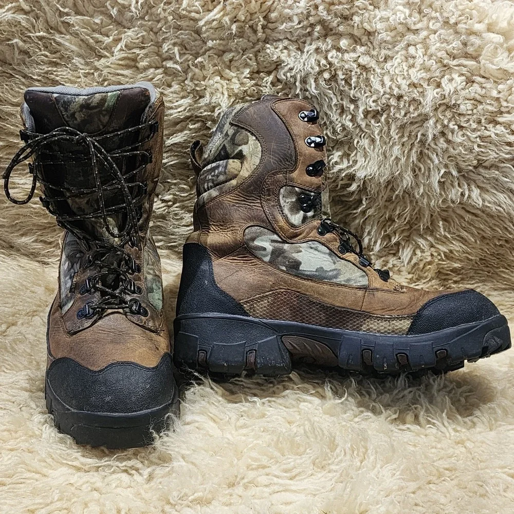 Vintage Irish Setter Red Wing Big Game Tracker Gore-Tex 800g Hunting Boots Mens